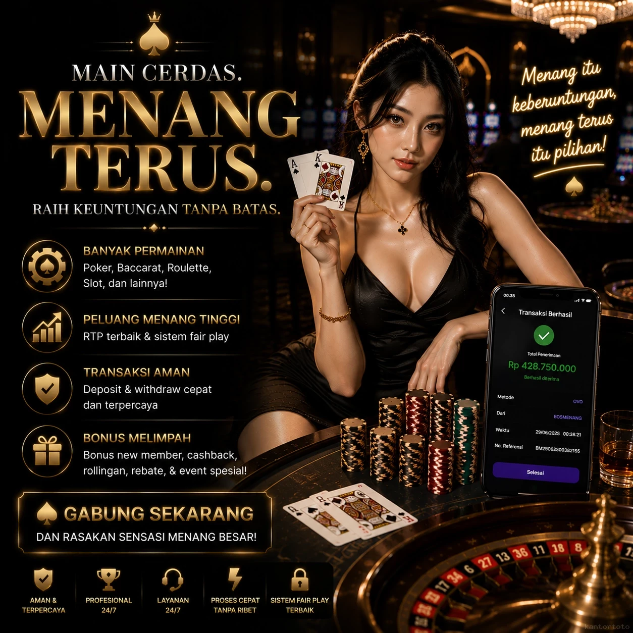 kantortoto Indonesia - Peningkatan performa dan UI/UX terbaru
